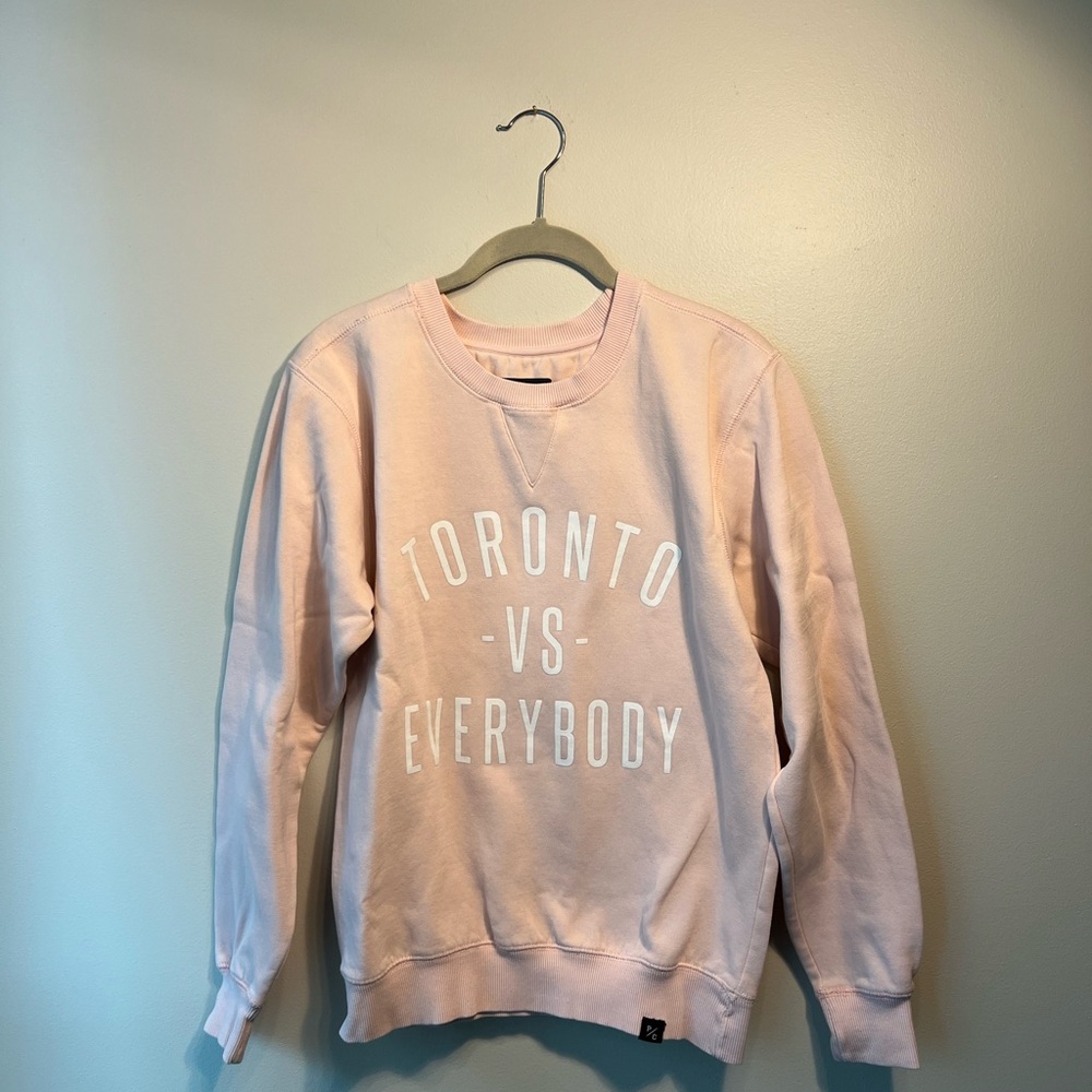S | Toronto vs Everybody Crewneck, Peace Collective